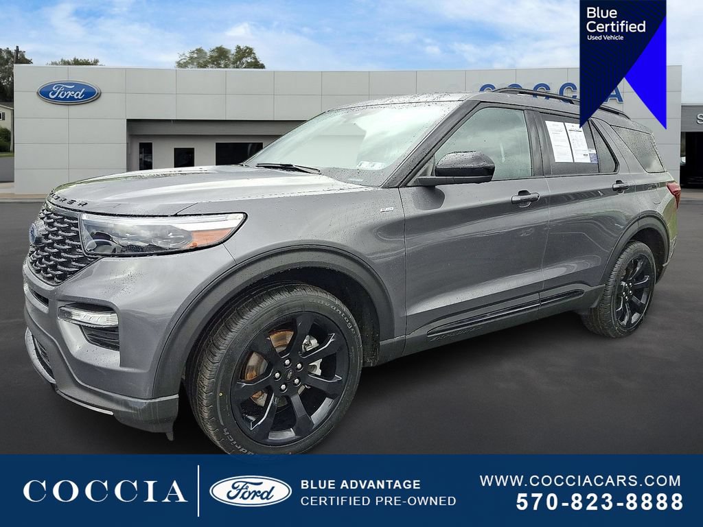 Certified 2023 Ford Explorer ST-Line w/ Class IV Trailer Tow Package AWD/4WD image 1