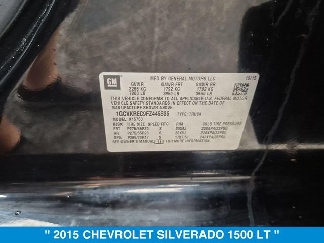 Used 2015 Chevrolet Silverado 1500 LT w/ All Star Edition AWD/4WD image 35