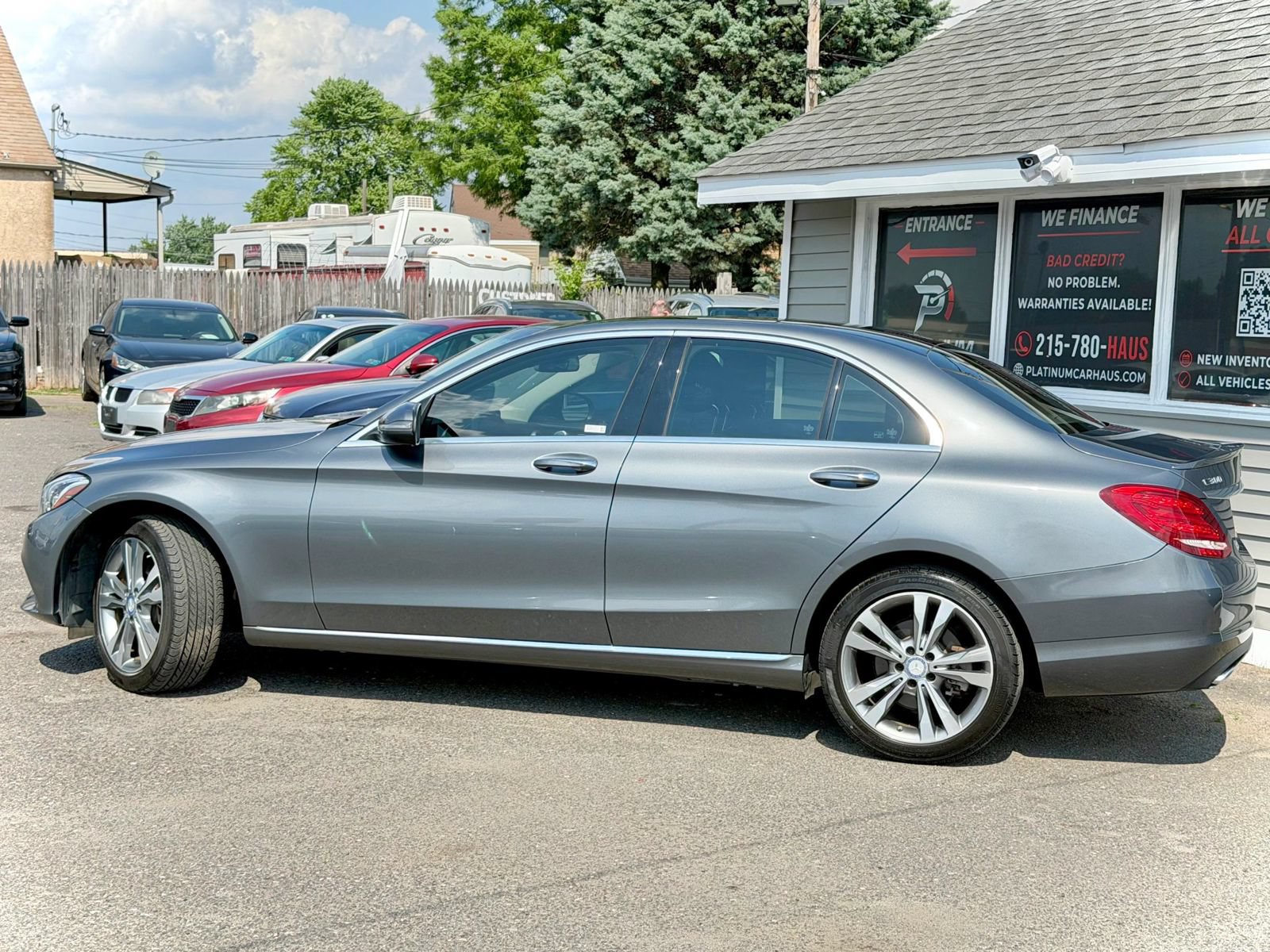 Used 2017 Mercedes-Benz C 300 4MATIC Sedan w/ Premium 4 Package image 3
