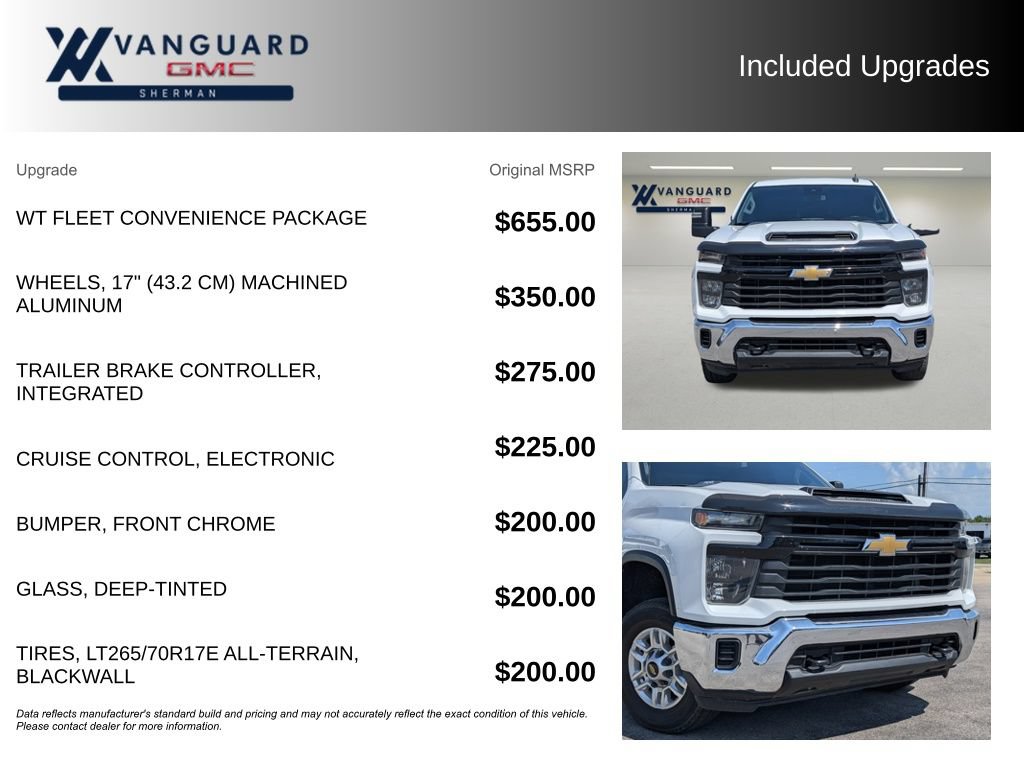 Used 2024 Chevrolet Silverado 2500 W/T w/ WT Fleet Convenience Package AWD/4WD image 9