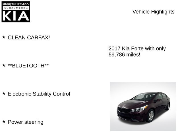 Used 2017 Kia Forte LX FWD image 7