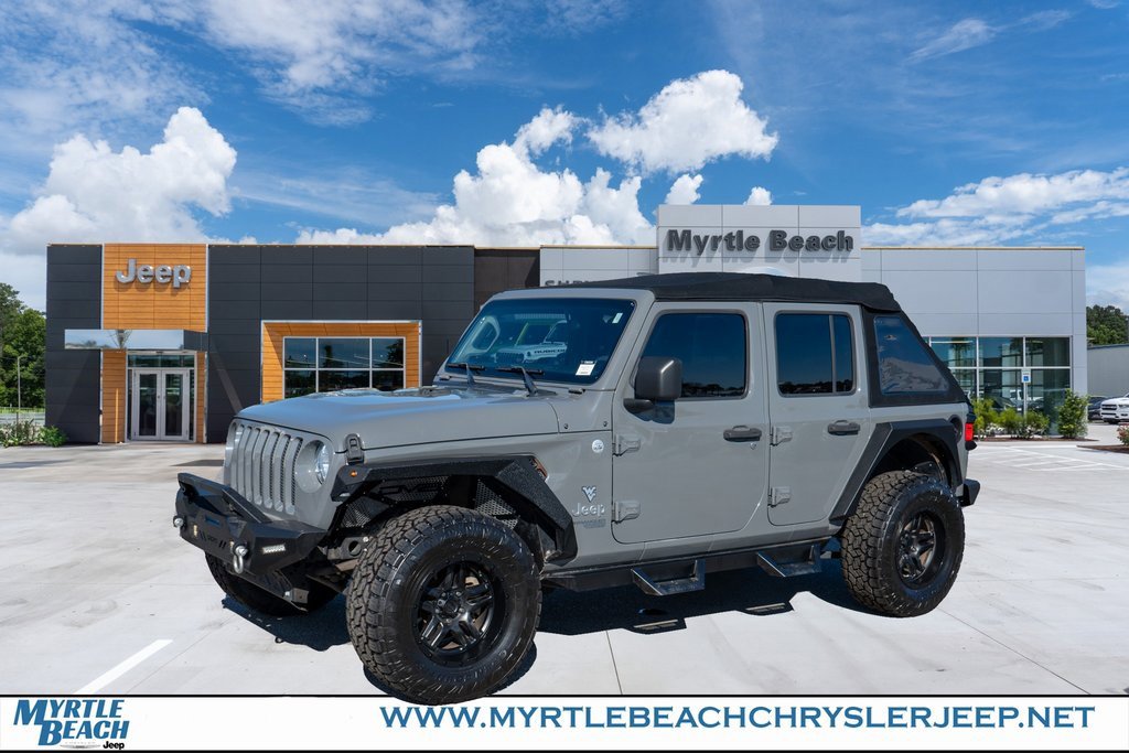 Certified 2019 Jeep Wrangler Unlimited Sport