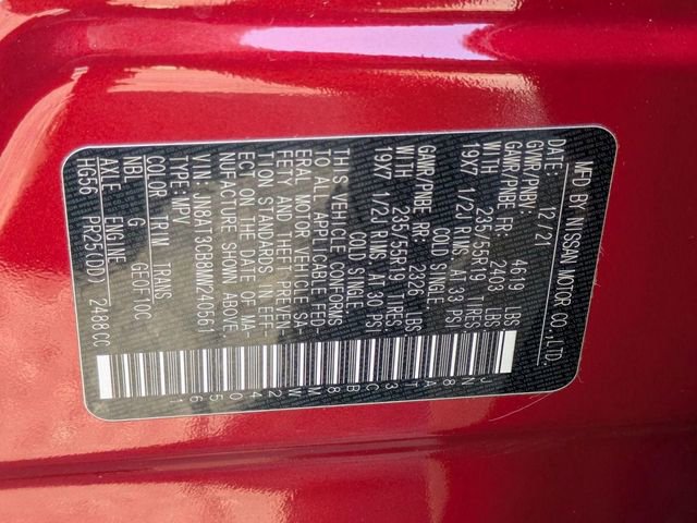 Used 2021 Nissan Rogue SL w/ Premium Package image 32