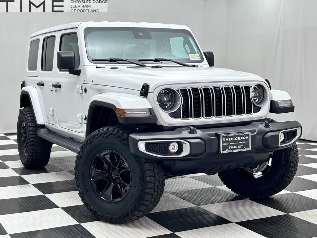 New 2025 Jeep Wrangler Unlimited Sahara w/ Safety Group AWD/4WD image 1