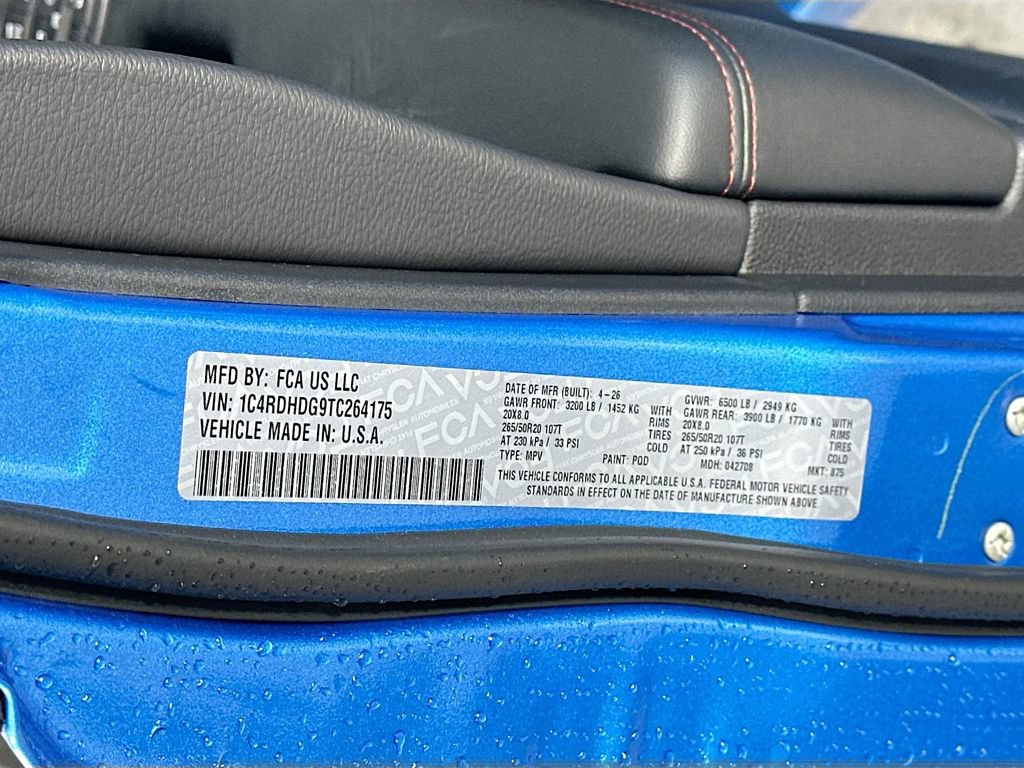 New 2026 Dodge Durango GT w/ Blacktop Package RWD image 19