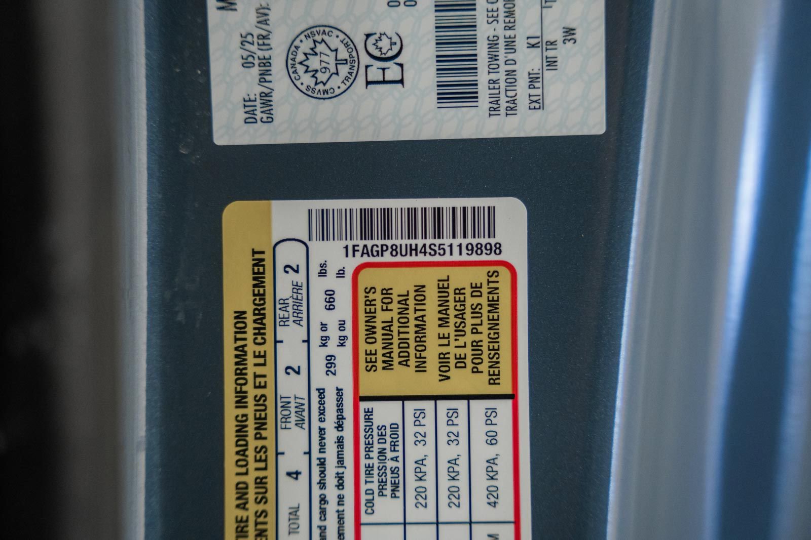 Certified 2025 Ford Mustang Premium w/ Wheel & Stripe Package image 41