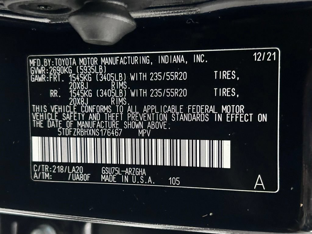 Used 2022 Toyota Highlander Platinum AWD/4WD image 26