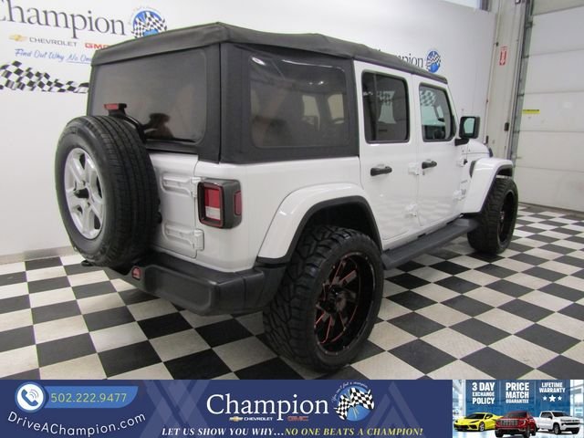 Used 2021 Jeep Wrangler Unlimited Sahara AWD/4WD image 10