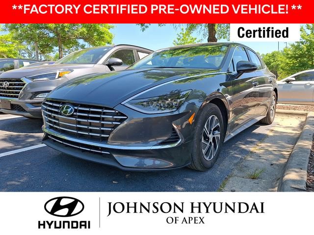 Certified 2023 Hyundai Sonata Blue FWD image 1