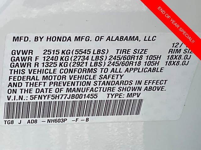 Used 2018 Honda Pilot EX-L image 22