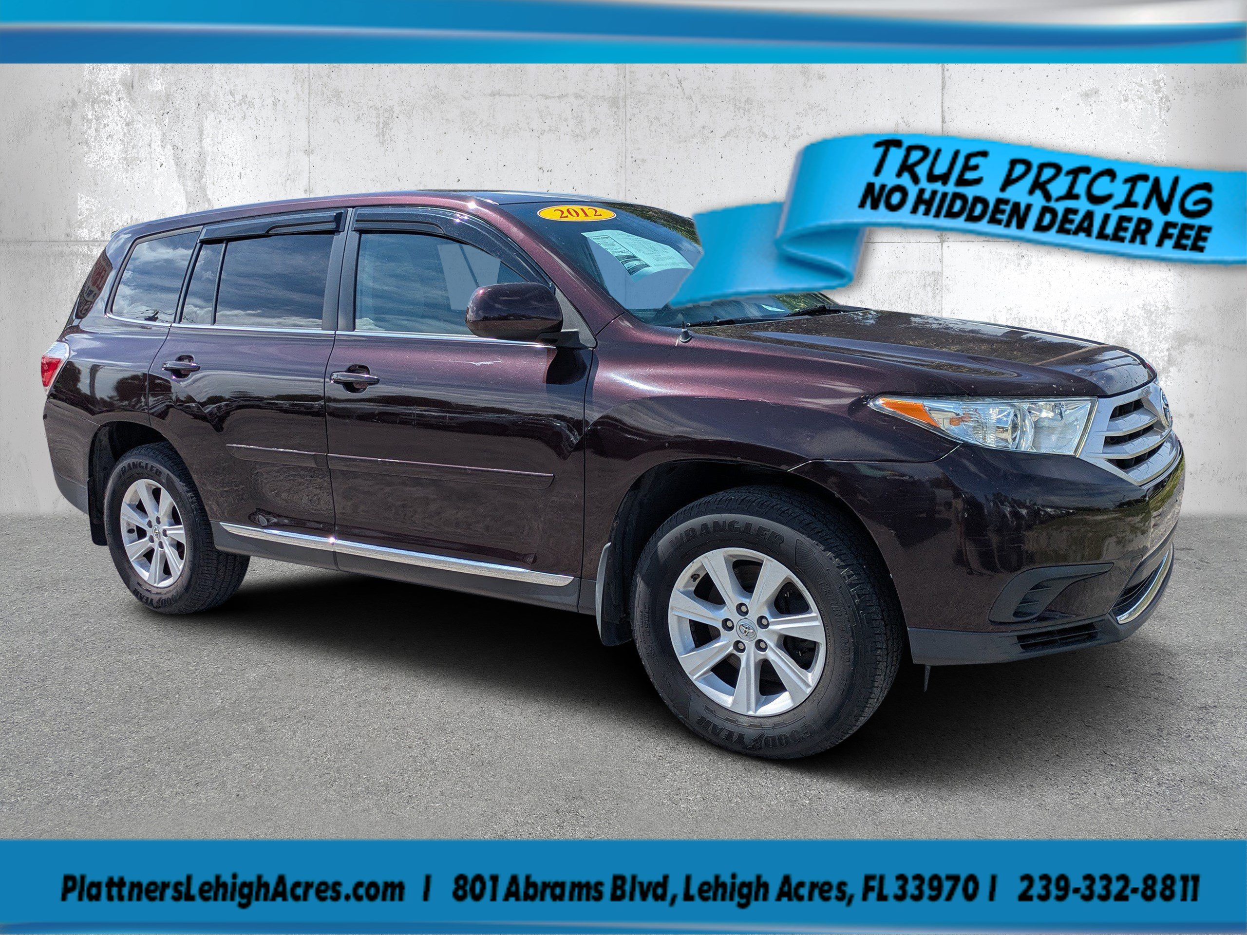 Used 2012 Toyota Highlander FWD w/ Cold Weather Pkg