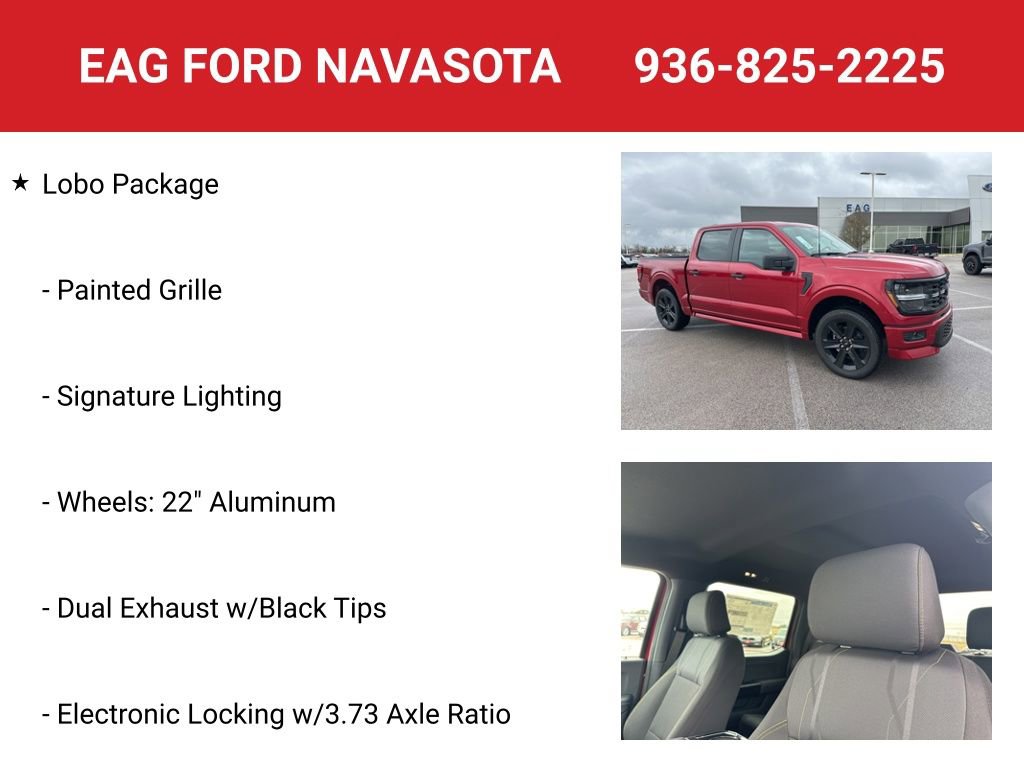 New 2025 Ford F150 STX w/ LOBO Package AWD/4WD image 8