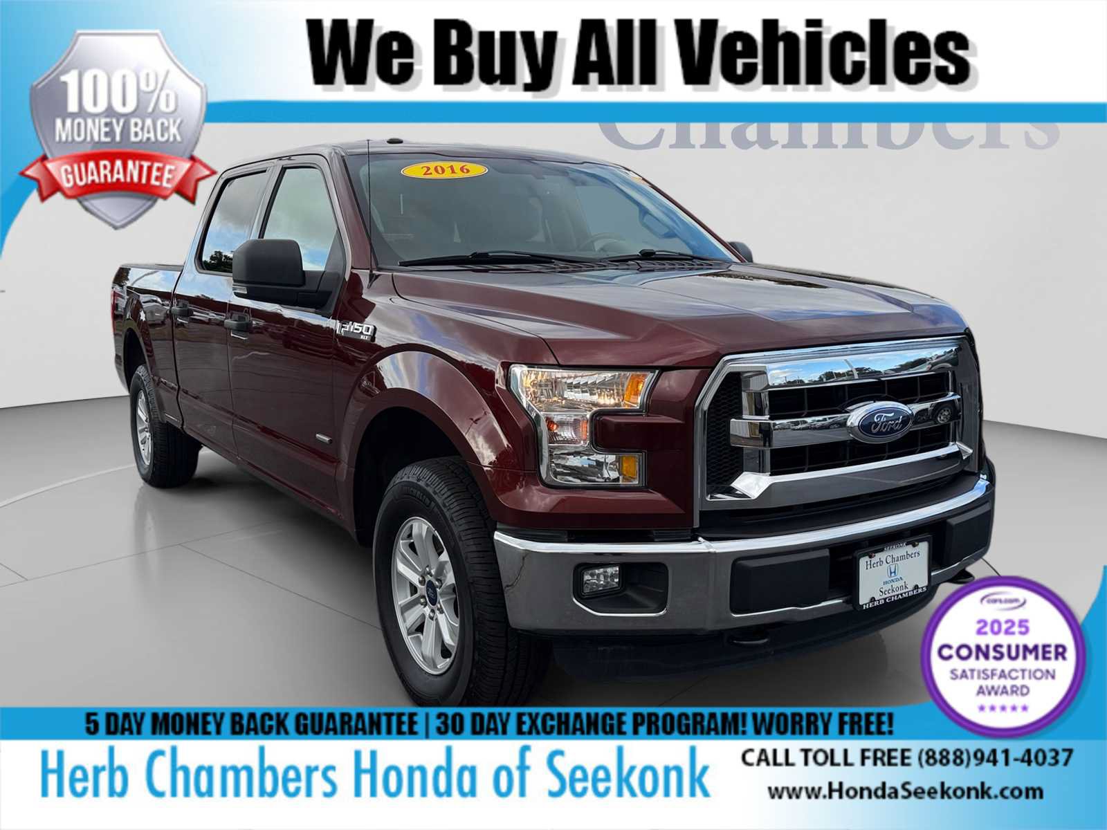 Used 2016 Ford F150 XLT w/ Equipment Group 301A Mid