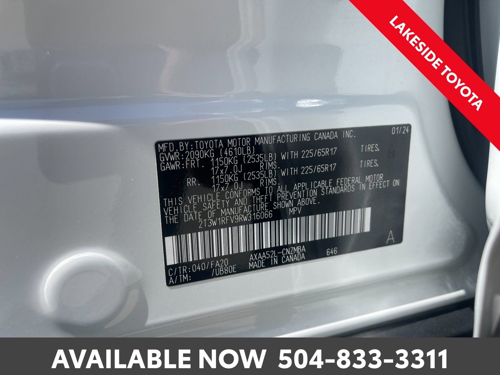 Certified 2024 Toyota RAV4 XLE w/ Convenience Package image 41