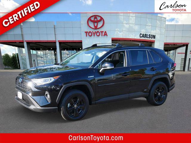 Certified 2021 Toyota RAV4 XLE