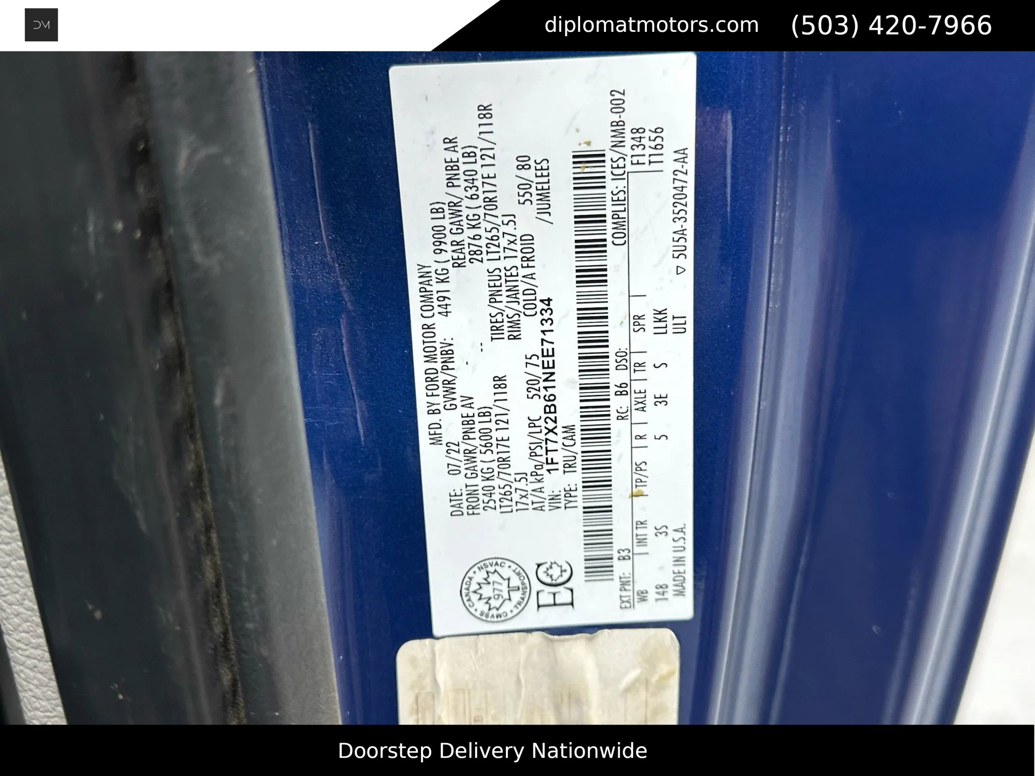 Used 2022 Ford F250 XLT w/ FX4 Off-Road Package image 48