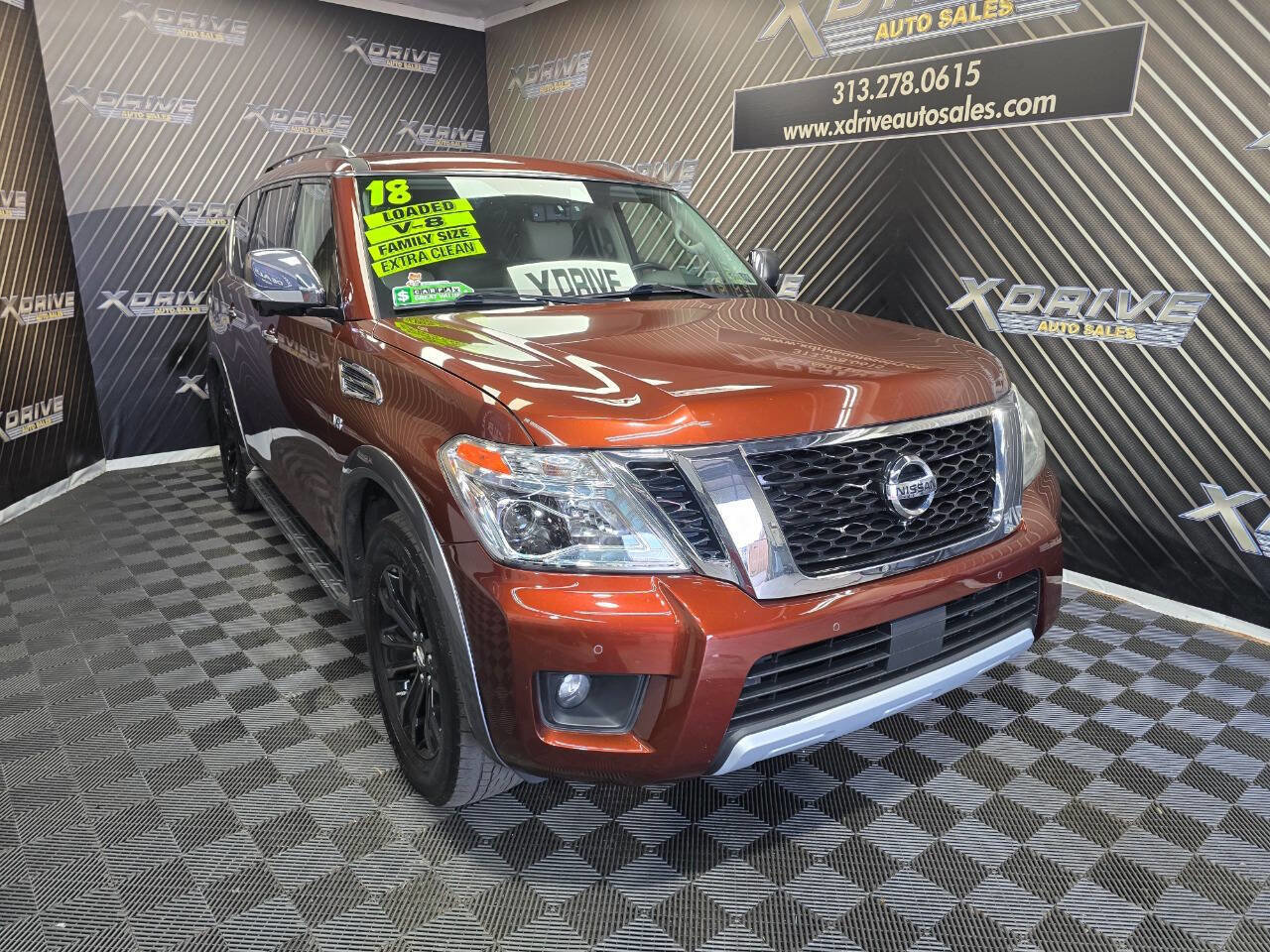 Used 2018 Nissan Armada Platinum w/ Captain Seat Package image 6
