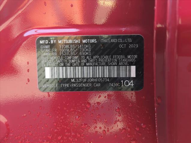 Used 2024 Mitsubishi Mirage G4 ES image 23