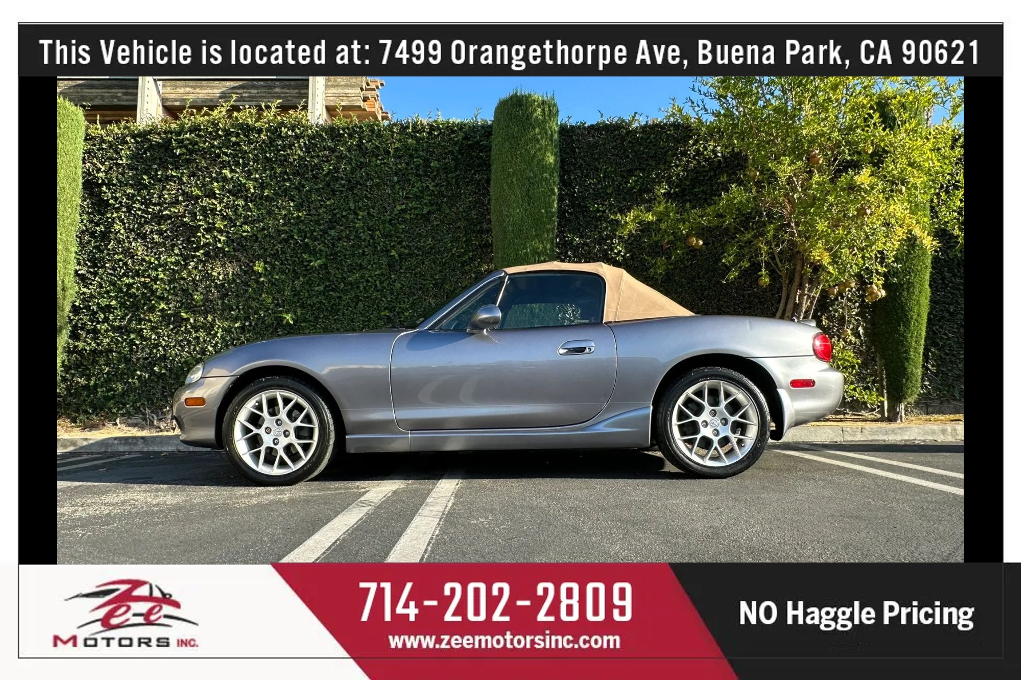 Used 2002 MAZDA MX-5 Miata SE RWD image 11