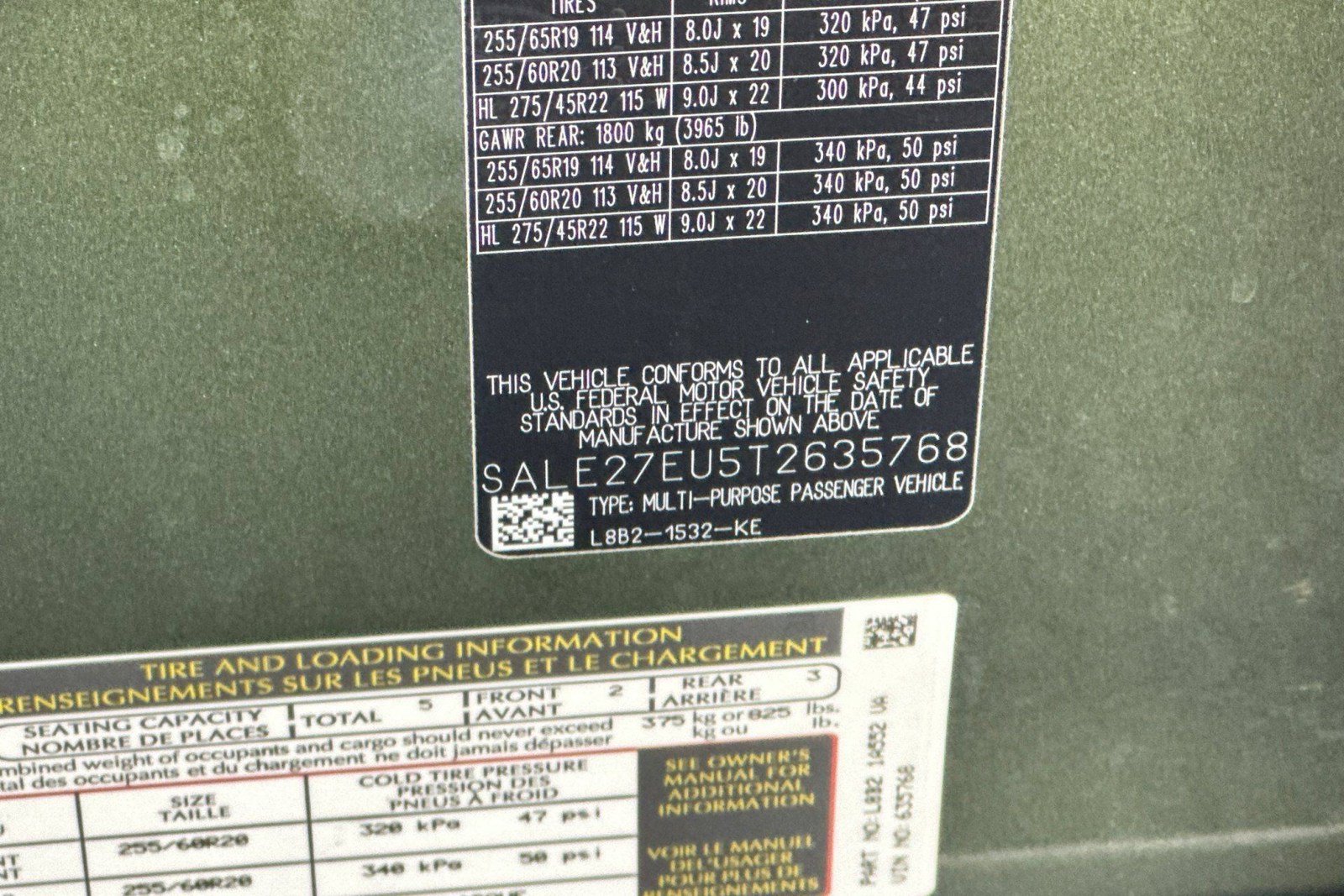 New 2026 Land Rover Defender 110 X-Dynamic SE AWD/4WD image 20