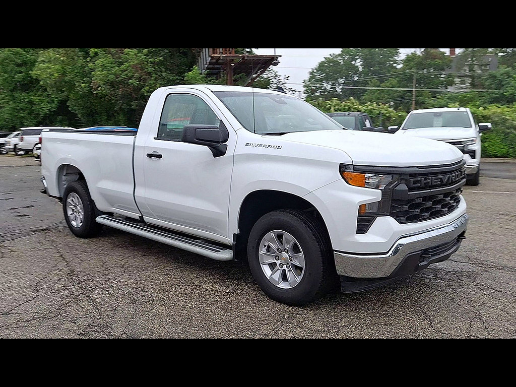 Certified 2025 Chevrolet Silverado 1500 W/T RWD image 2
