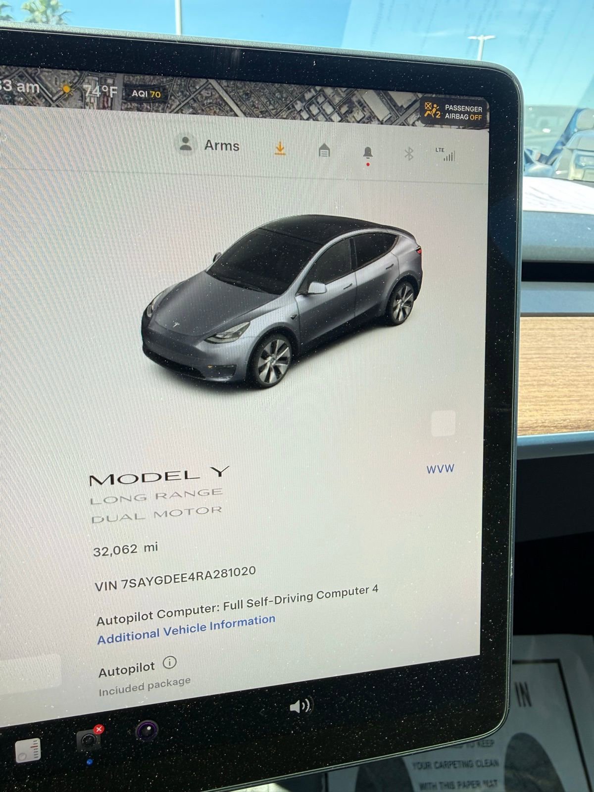 Used 2024 Tesla Model Y Long Range image 8