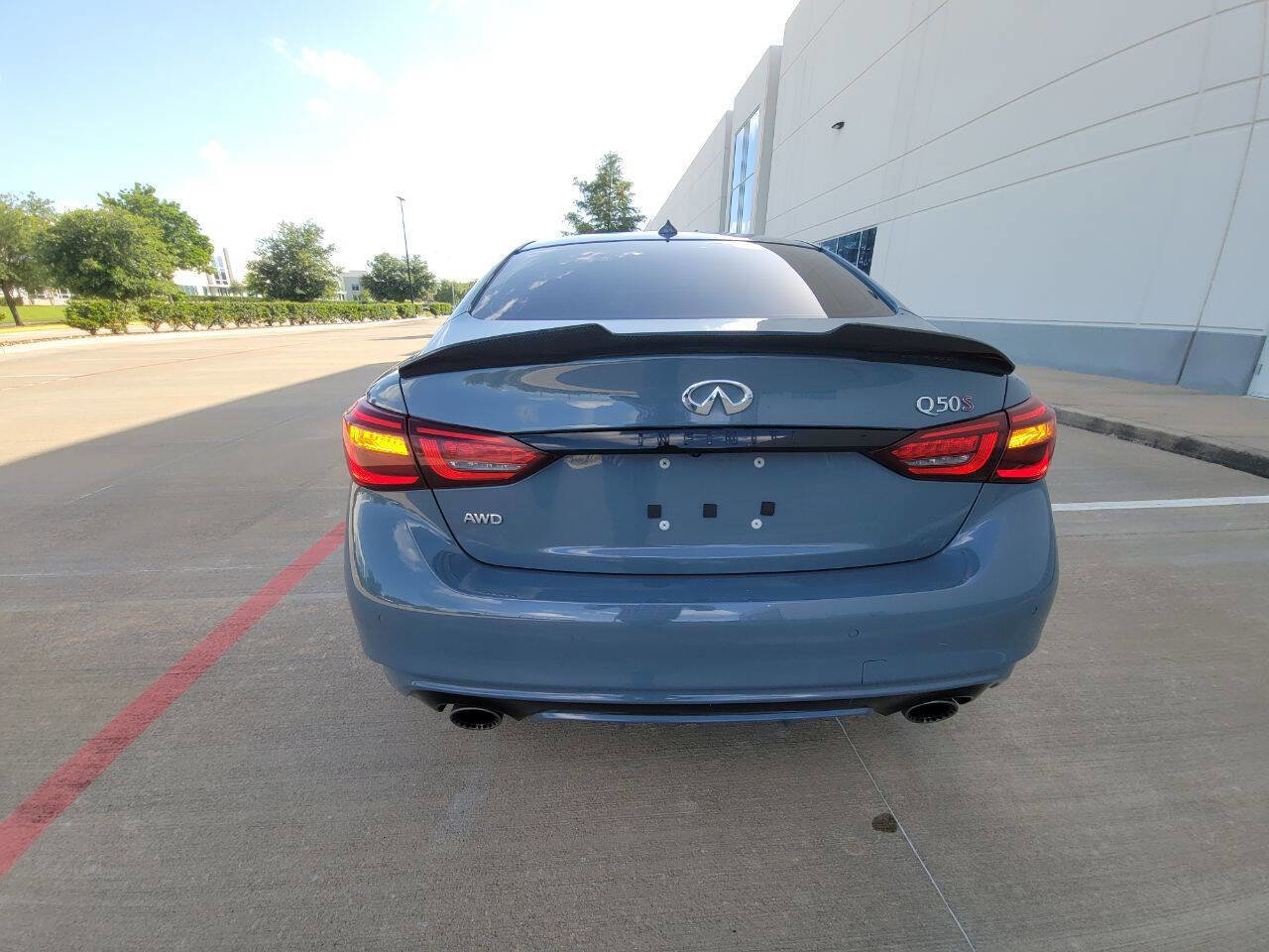 Used 2021 INFINITI Q50 Red Sport 400 w/ Proactive Package image 5