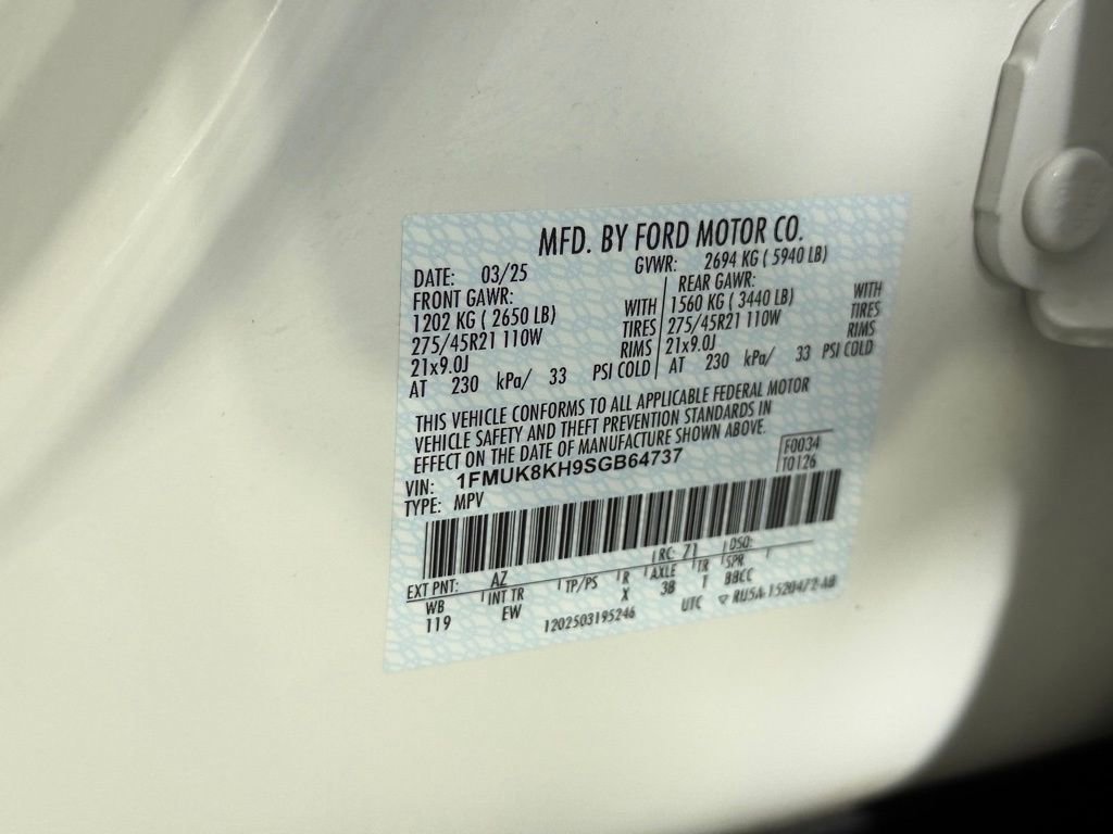 Used 2025 Ford Explorer ST-Line w/ ST-Line Street Pack image 36