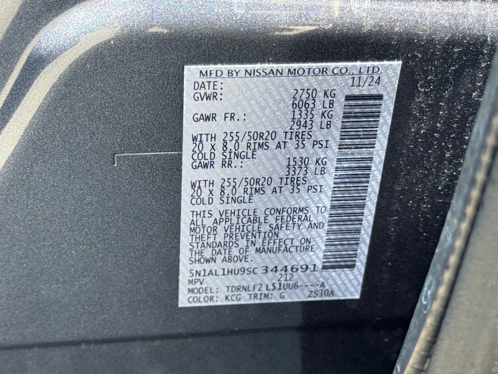 Certified 2025 INFINITI QX60 Autograph w/ Cargo Package image 35