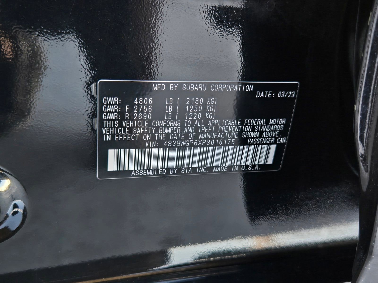 Used 2023 Subaru Legacy Touring XT image 26