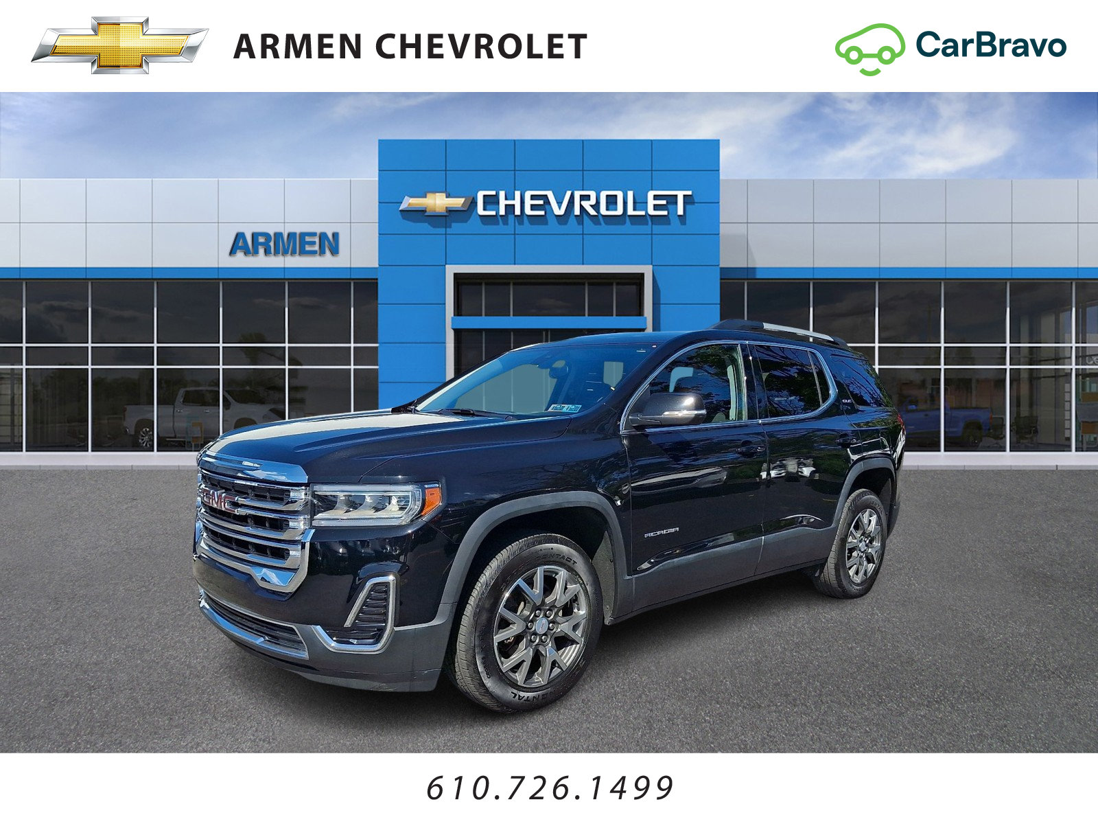 Certified 2023 GMC Acadia SLE w/ Driver Convenience Package AWD/4WD image 1