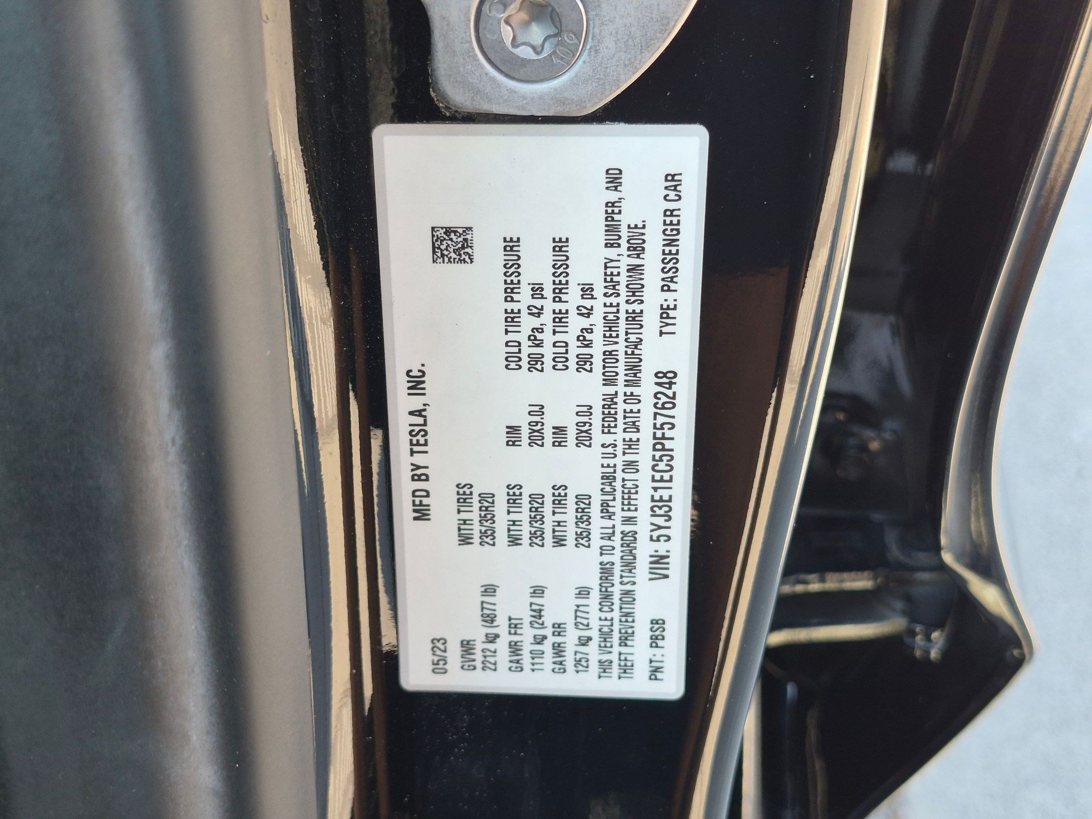Used 2023 Tesla Model 3 Performance AWD/4WD image 36