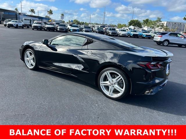 Used 2024 Chevrolet Corvette Stingray Preferred Cpe w/ Chrome Exterior Badge Package image 4