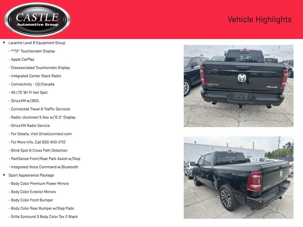 Used 2023 RAM 1500 Laramie AWD/4WD image 8