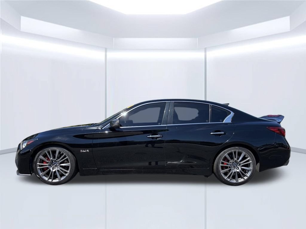 Used 2018 INFINITI Q50 Red Sport 400 AWD/4WD image 2