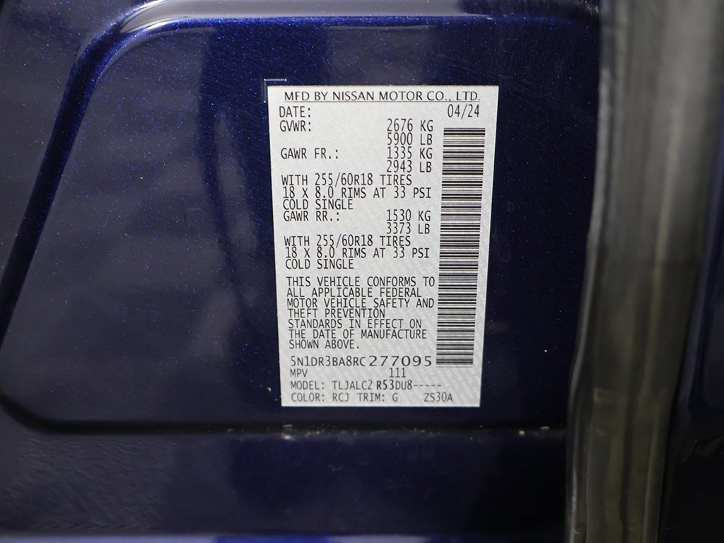 Used 2024 Nissan Pathfinder SV image 52