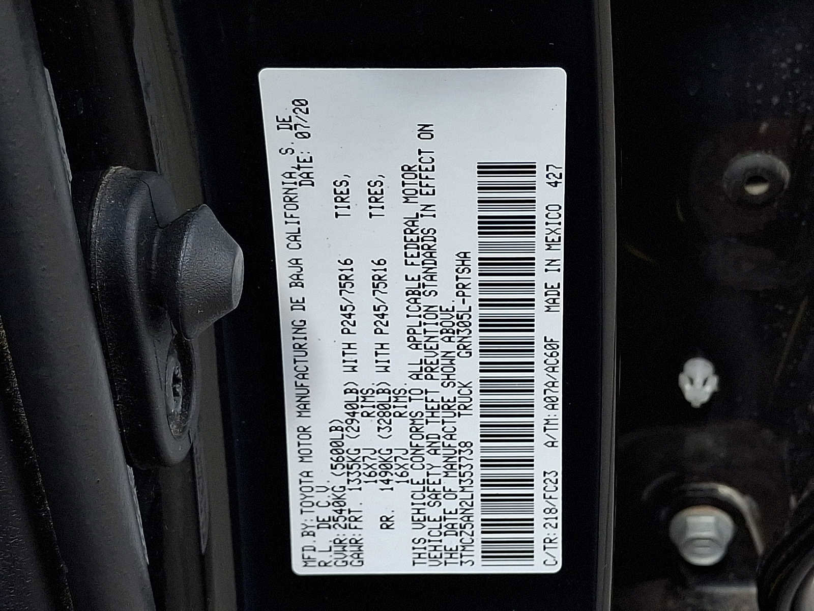 Used 2020 Toyota Tacoma SR5 image 30