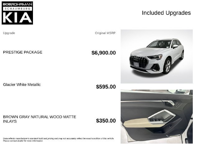 Used 2020 Audi Q3 2.0T Prestige w/ Prestige Package AWD/4WD image 4
