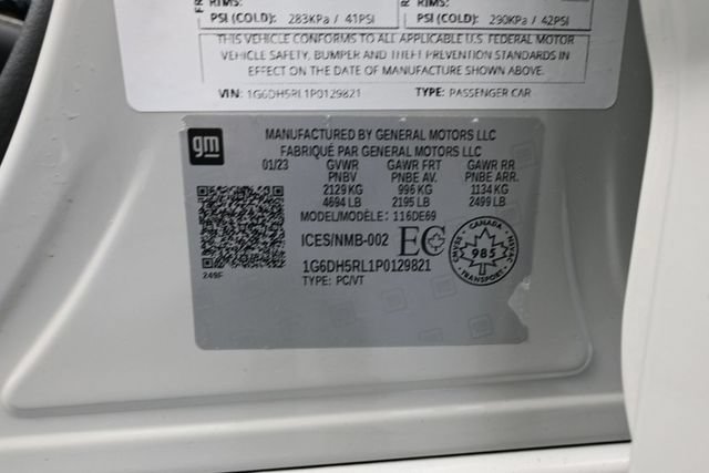 Used 2023 Cadillac CT4 V w/ LPO, ONYX Package AWD/4WD image 51