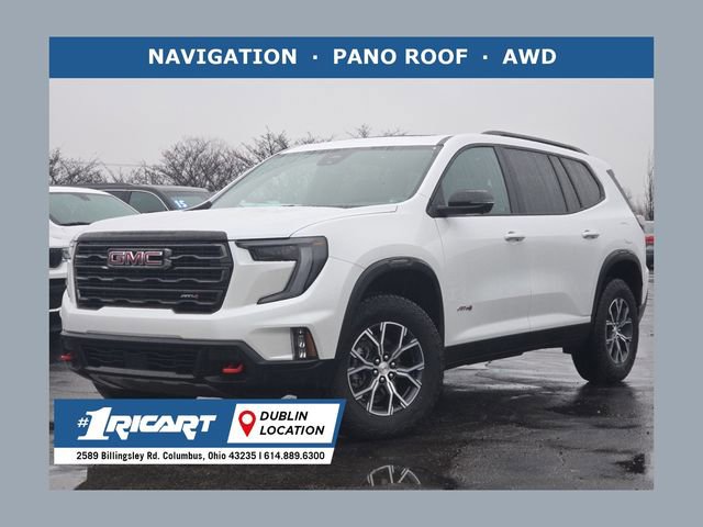 Certified 2025 GMC Acadia AT4 w/ Luxury Package