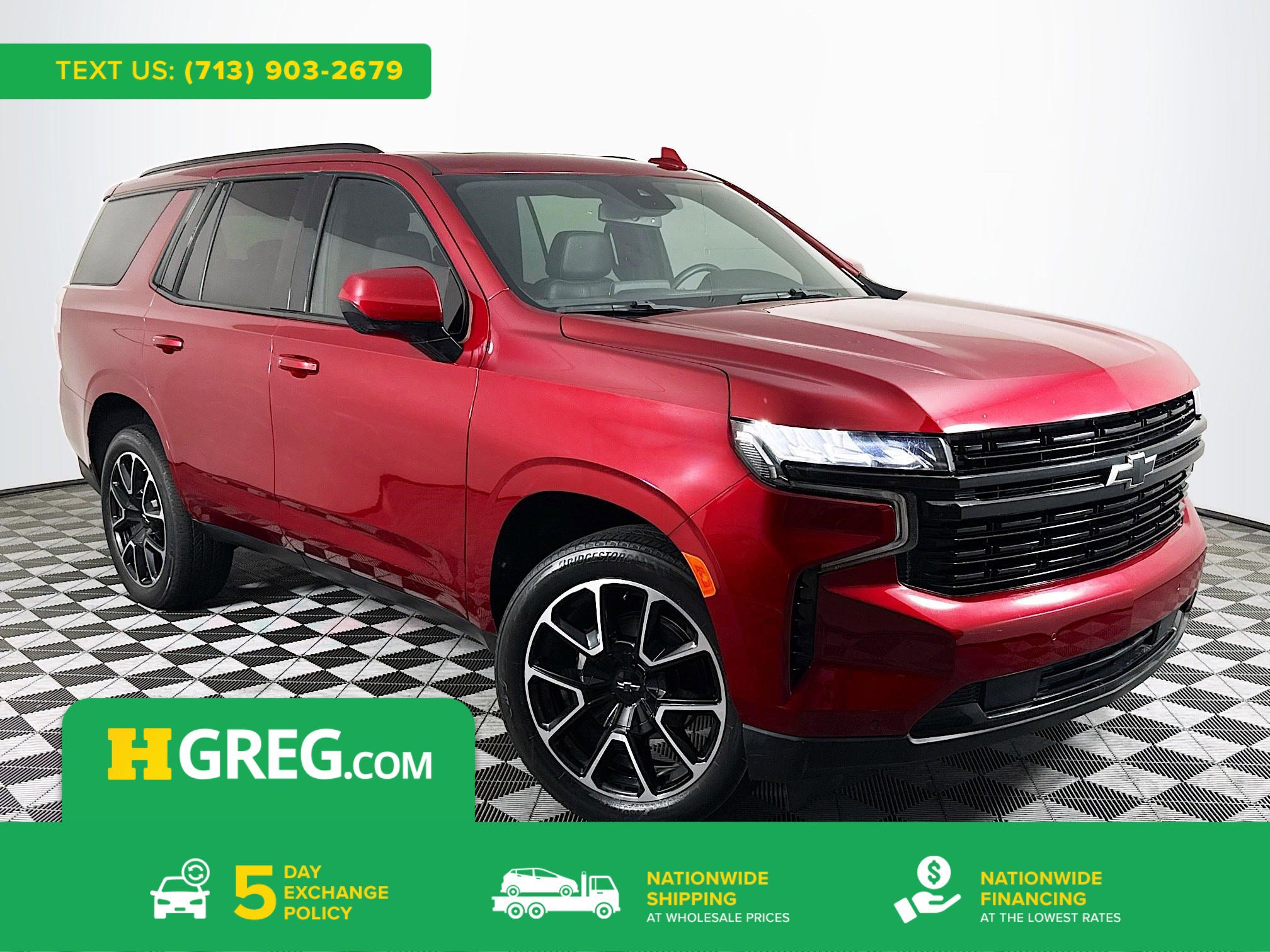 Used 2023 Chevrolet Tahoe RST RWD image 1