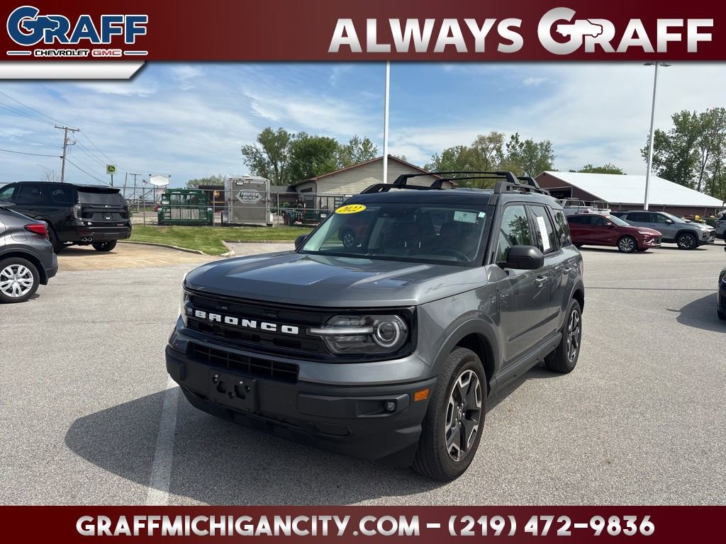 Used 2022 Ford Bronco Sport Outer Banks w/ Tech Package AWD/4WD video 1