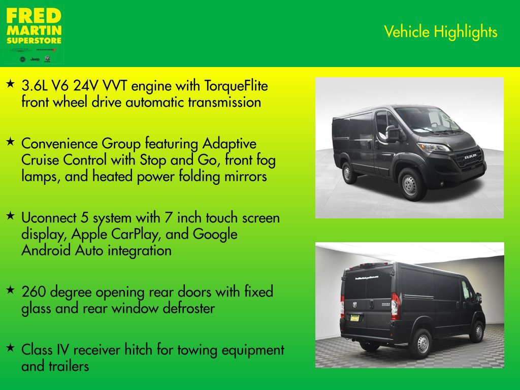 New 2027 RAM ProMaster 1500 w/ Convenience Group FWD image 7