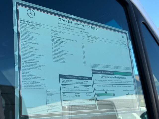 New 2026 Mercedes-Benz Sprinter 2500 image 26