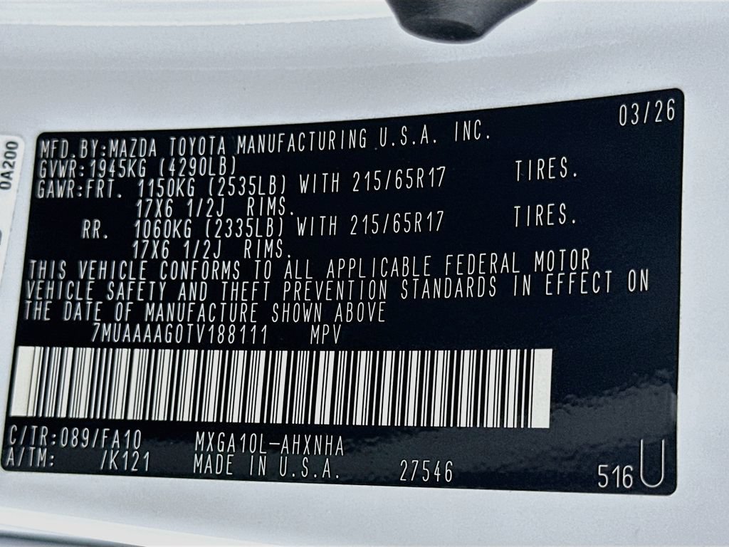 Certified 2026 Toyota Corolla Cross L FWD image 32