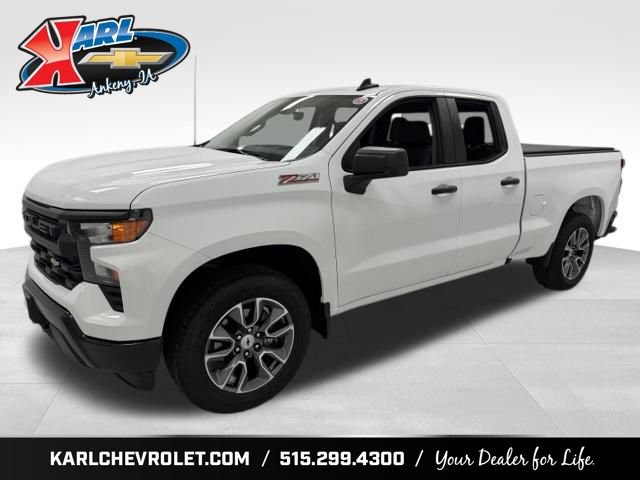 Certified 2025 Chevrolet Silverado 1500 W/T w/ WT Value Package AWD/4WD image 1