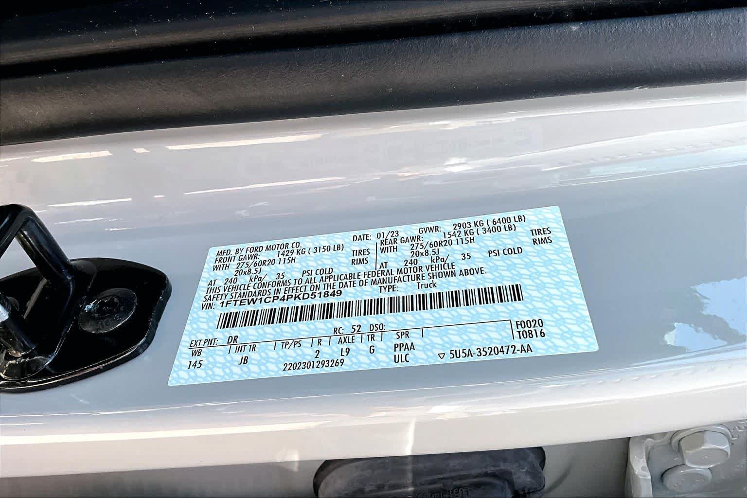 Used 2023 Ford F150 XL w/ STX Appearance Package RWD image 34
