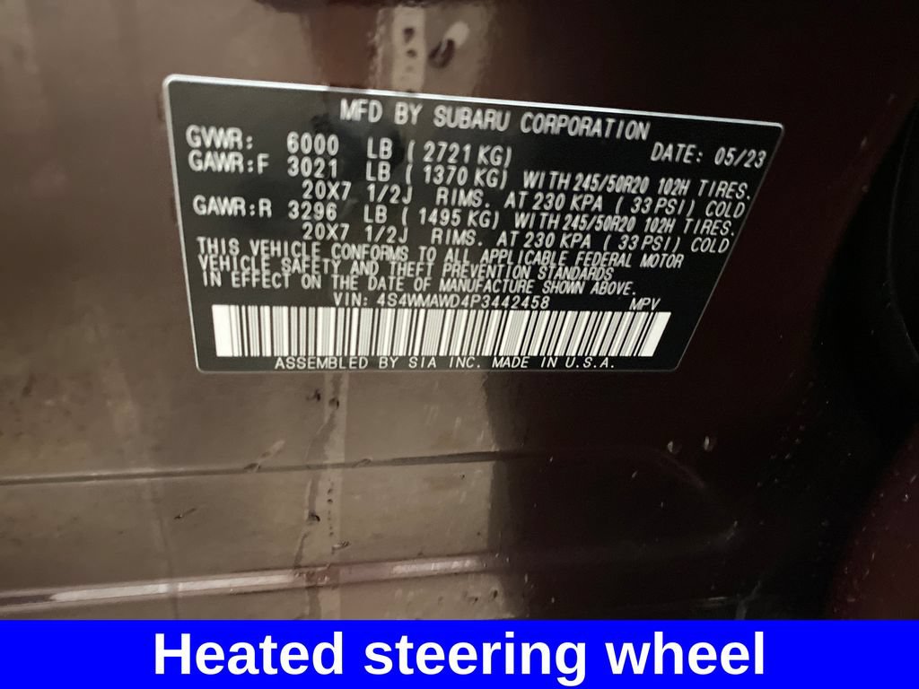 Certified 2023 Subaru Ascent Touring AWD/4WD image 28