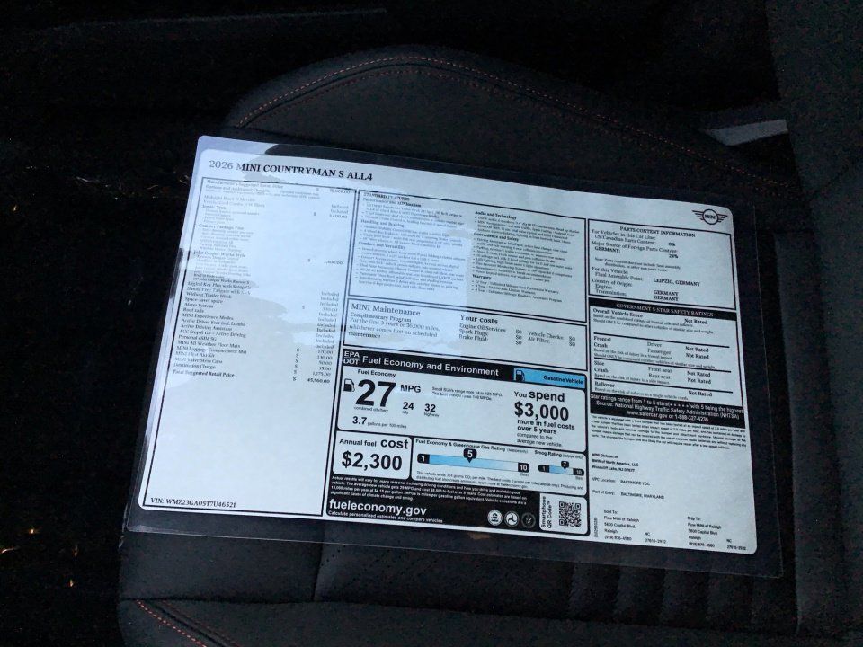 New 2026 MINI Cooper Countryman S image 33