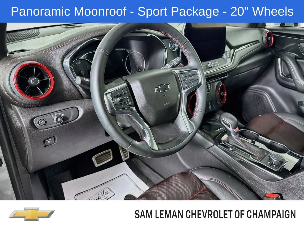 Used 2025 Chevrolet Blazer RS w/ LPO, 'HIT The Road' Package AWD/4WD image 9
